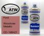 Preview: Ford, Woodrose Metallic, CD / M6421: 400ml Sprühdose + 400ml Klarlack - Set, von ATW Autoteile West.